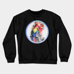 Parrot Wild Bird Safari Africa Jungle Crewneck Sweatshirt